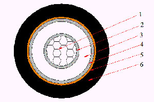 NA2XSY Single Core Cable (AL/XLPE/CTS/PVC) 